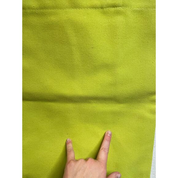 Calvin Klein fragrances canvas tote new with tag lime green - Picture 5 of 7